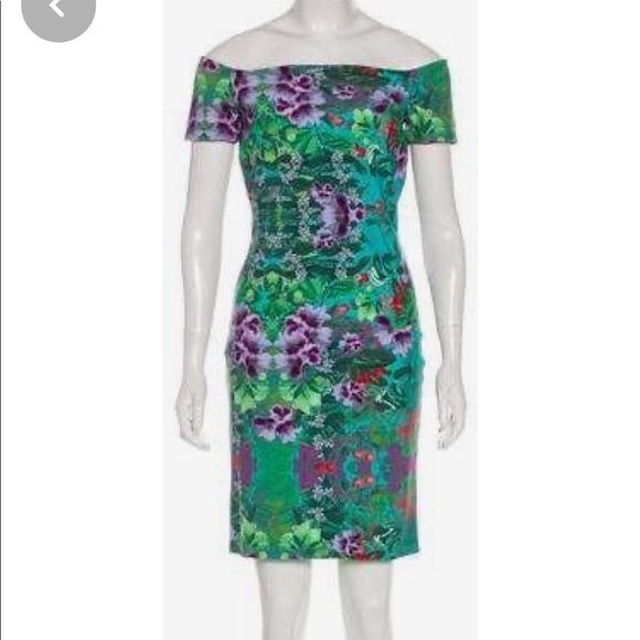 Chiara Boni Dresses & Skirts - Chiara Boni Off-shoulder Dress Made in Italy NWT